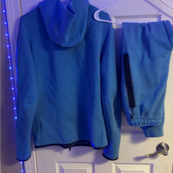 Rare Dutch Blue Nike Tech Fleece Hoodie Small Tall Set - Picture 2 of 5